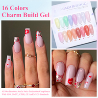 HEMA TPO Free Charm Build Gel en pot, vente en gros, 16 couleurs, auto-nivelant, étiquette privée personnalisée