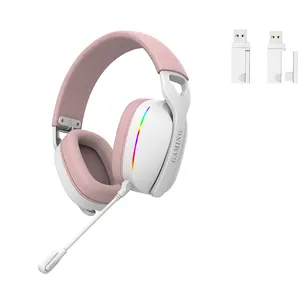 Earphone berkabel, Headphone Kebisingan hibrida Anc Earbud Bluetooth atas kebisingan pembatalan kebisingan MIK Boom