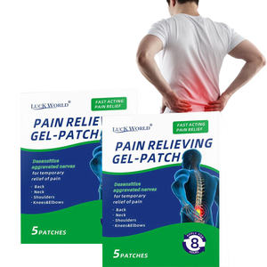 Plester Pereda Nyeri Mugwort Ramah Lingkungan Tahan Lama Hipoalergenik CSI, Analgesik Topikal untuk Meredakan Nyeri Sendi dan Otot Ringan - Product Image 1