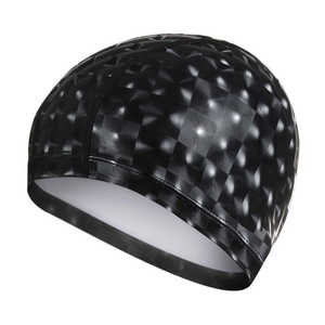 <span class=keywords><strong>Bonnet</strong></span> <span class=keywords><strong>de</strong></span> <span class=keywords><strong>bain</strong></span> unisexe antidérapant en PU dégradé <span class=keywords><strong>pour</strong></span> adultes - Conception confortable avec protection des oreilles et des cheveux - Product Image 5