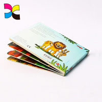 Livre cartonné pour enfants imprimé sur mesure en papier écologique de haute qualité avec impression offset et plastification à la demande