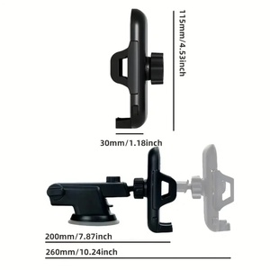Soporte para Teléfono Móvil 3 en 1, Nuevo, Rotación de 360 Grados, Soporte para Coche, Brazo para Parabrisas, Soporte para Teléfono Móvil con Ventosa para Coche - Product Image 2