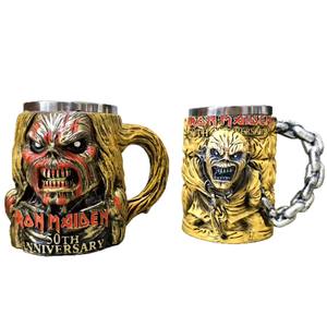 Nueva Taza de Resina Conmemorativa del <span class=keywords><strong>50</strong></span> <span class=keywords><strong>Aniversario</strong></span> con Patrón Personalizado, Adorno para Cerveza - Product Image 1