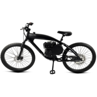Sepeda motor 4 tak pabrikan, rem cakram 26 inci, sepeda bensin, kecepatan 25 mph, rangka aluminium