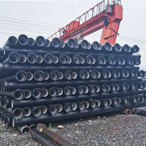 Chinese fabriek leverancier van ductiel gietijzeren buizen, ronde zwarte buig- en snijdiensten, pijpleidingtoepassing, ISO2531 gecertificeerd - Product Image 5