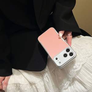 Étui de téléphone fin et élégant en cuir texturé de qualité supérieure, résistant aux chutes, compatible avec iPhone 17 Pro Max/16/15/14 - Product Image 5