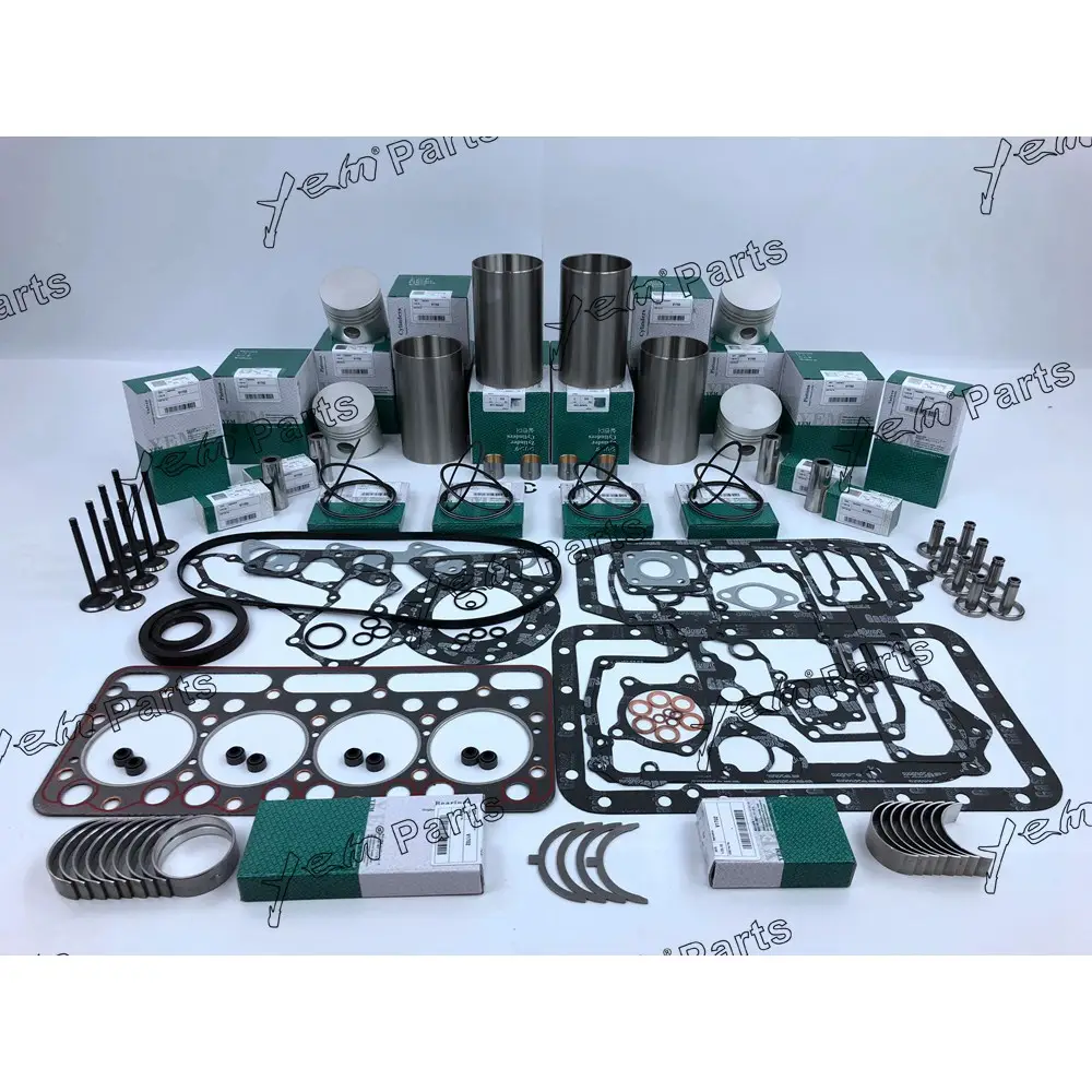 V1702 Revisie Kit Met Kleppen Voor Kubota Diesel Onderdeel