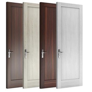 Puerta Interior Moderna Ecológica de Madera, Grano de Madera/Color Sólido, Reducción de Ruido, Impermeable, Fácil Instalación, Puerta Interior Ecológica para el Hogar - Product Image 1