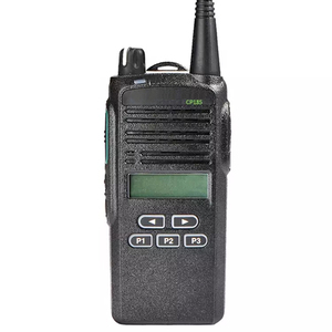 Walkie Talkie Comercial UHF de Mano CP185 CP1300 Restaurado, Bidireccional, IP54, Largo Alcance de 5 km, Seguridad MIL-STD810C/D/E/F - Product Image 1
