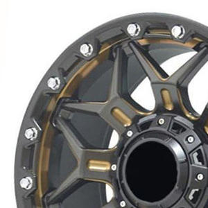 Roues en alliage de voiture 15 16 <span class=keywords><strong>18</strong></span> 20 <span class=keywords><strong>pouces</strong></span> 6 10 12 trous Aluminium noir Cool Mesh Design 4x4 vente en gros <span class=keywords><strong>jantes</strong></span> de roue en fonte pour SUV - Product Image 6