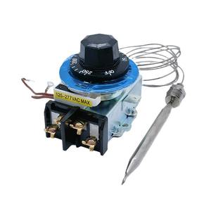 Industrial Robertshaw 30A RES Temperature <b>Controller</b> 125-277VAC 60-250F with Indicator Light Timer TDS Temperature <b>Switches</b> - Product Image 3