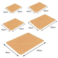 AOSEN - Almohadillas de Entrenamiento para Perros, Impermeables, Lavables a Máquina, Ecológicas, Súper Absorbentes, de Secado Rápido, Antideslizantes, Talla M, de Algodón