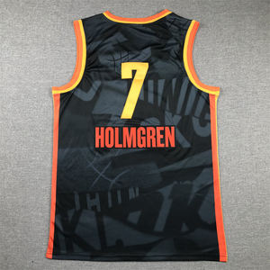 Jersey de Baloncesto para Hombre Shai Gilgeous-Alexander #2 Bordado Jalen Williams #8 Holmgren Talla S-2XL - Product Image 3