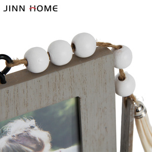 Jinn Home Cadre photo en bois <span class=keywords><strong>MDF</strong></span> écologique <span class=keywords><strong>Baguette</strong></span> imprimée UV élégante pour mariage et famille Décoration de table - Product Image 3