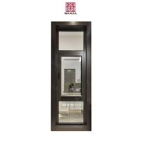 Ventanas abatibles eléctricas inteligentes para interiores, ventanas de aluminio, última técnica, para casa, huracán PACT mpact
