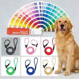 Correa de Perro Resistente de 1.5 m (5 pies) y 1.27 cm (1/<span class=keywords><strong>2</strong></span> pulgada), Correa de Tracción Resistente y Cómoda para Perros Grandes y Medianos - Product Image 3
