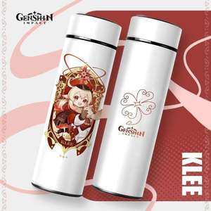 Madou Portable Mug <span class=keywords><strong>Arknights</strong></span> Tasse Isolante en Acier Inoxydable 304 Tasse à Vide Sensible à la Chaleur avec Design Mignon - Product Image 4