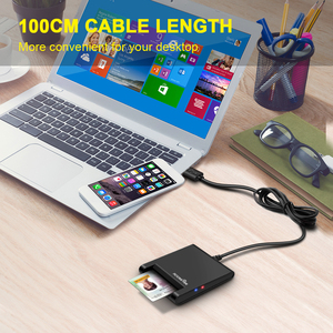 IC ISO 7816 lector inteligente tarjeta emv lector de tarjeta de chip/escritor con <span class=keywords><strong>el</strong></span> software - Product Image 6