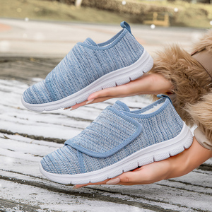 <span class=keywords><strong>Zapatillas</strong></span> <span class=keywords><strong>Ortopédicas</strong></span> Extra Anchas con Cierre Ajustable sin Cordones y Soporte de Arco <span class=keywords><strong>para</strong></span> Pies Hinchados o Pacientes Diabéticos - Product Image 5