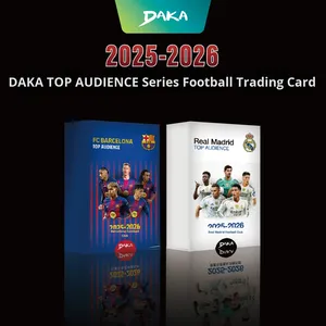 Tarjeta Coleccionable de Fútbol DAKA Serie TOP AUDIENCE Temporada 2025-26 para Real Madrid y Barcelona, Material PVC, Personalizable - Product Image 5