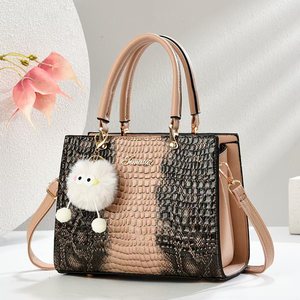 Bolsos de Hombro de Moda para Mujer, de Alta Calidad, con Patrón de Cocodrilo, Bolsos de Mano de Lujo de Diseñador para Mujer - Product Image 4