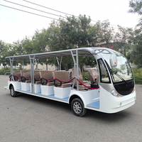 Bus touristique électrique classique 20 places |   Équipé d'une batterie au lithium |   Livraison gratuite dans le monde entier