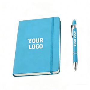 Wholesale <b>Custom</b> Logo Printed Pu Leather A5 Size Promotion Business Gift Notebook Office School Journal <b>Diary</b> - Product Image 1