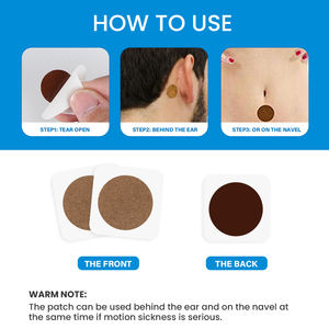 Nouveau produit Sumifun 2025 – Patch anti-mal des transports à base de plantes, bleu, capacité 10 ml, sûr pour le corps - Product Image 4