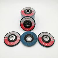 Disque à lamelles en zircone 115mm 125mm Grain 36-240 Prix direct usine depuis 17 ans pour la fabrication et le polissage des métaux