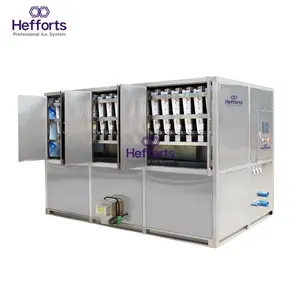 Fully Automatic Plc Control Stainless Steel Cube Ice Making Machine Cube Ice Maker