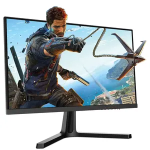 จอมอนิเตอร์สำหรับเล่นเกมคอมพิวเตอร์เดสก์ท็อป23.8in จอ LCD PC ความละเอียด165Hz ความละเอียด1920*1080