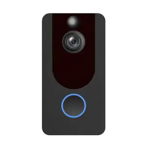 Türklingel V7 Home Security Wireless 2 Empfänger Wifi Ring Smart Video Wireless Kamera Video Türklingel mit Kamera