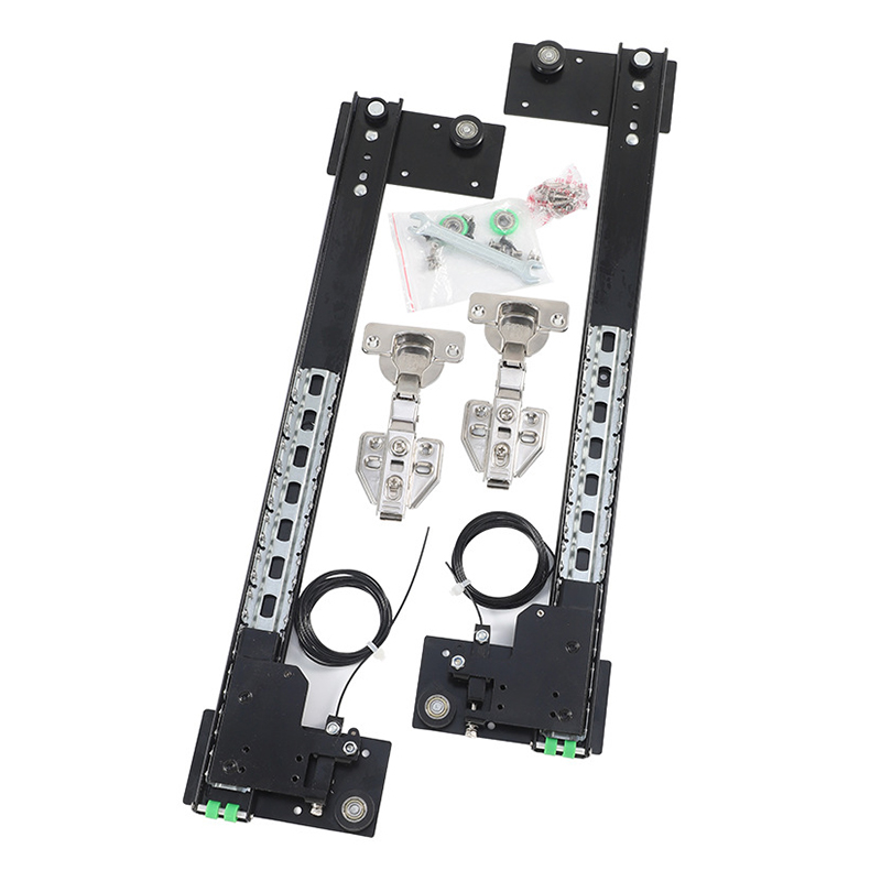 Складной скрытый качели дверной фурнитуры сталь шариковым подшибником скрытый скользящая рельсовая система