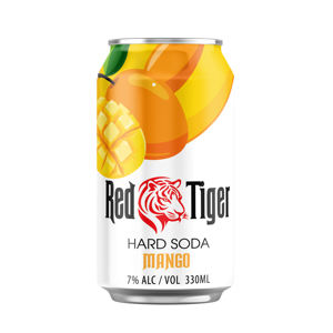 Servicio OEM/ODM, Refresco de Fresa Red Tiger, Bebida Alcohólica Premium en Lata de 330 ml para Marca Privada - Product Image 3