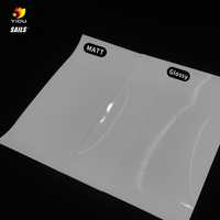 Film de plastification à froid mat en PVC YIDU A4, pochettes de plastification autocollantes, sans machine, feuilles de plastification mat