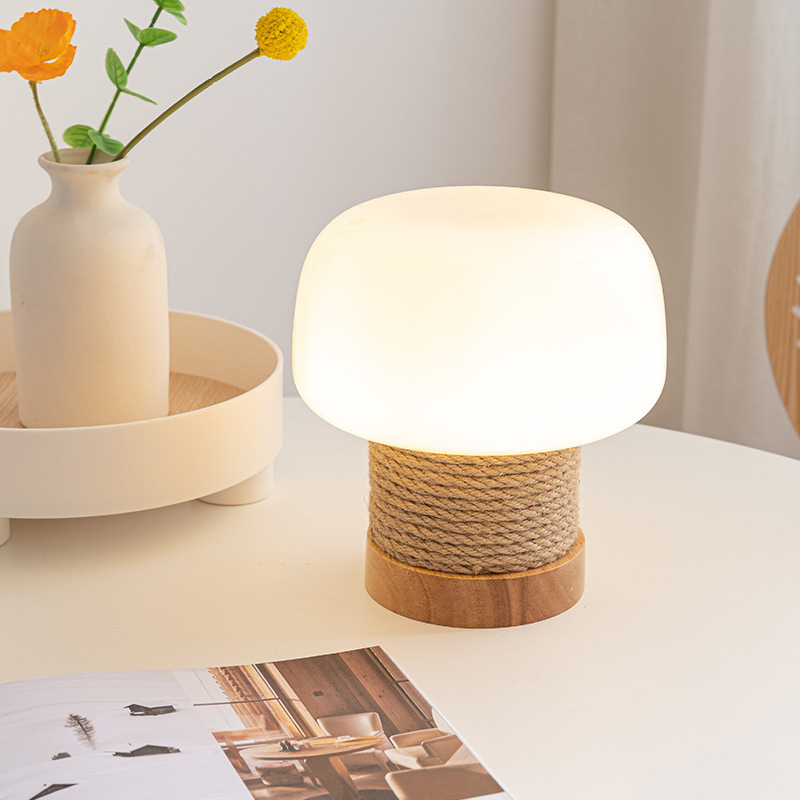 Japanese Modern Cream Log style Mushroom