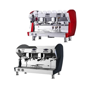Machine à café italienne professionnelle de haute qualité, semi-automatique, deux machines à expresso automatiques - Product Image 2