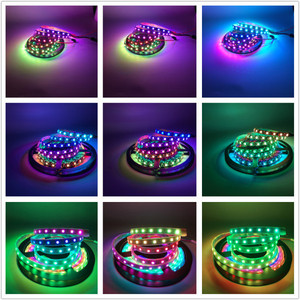 Dc12v 60LEDs ws2811 thông minh địa chỉ dải đèn 8 mét PCB Chiều rộng IC LED Strip danh mục sản phẩm thông minh dải đèn - Product Image 4