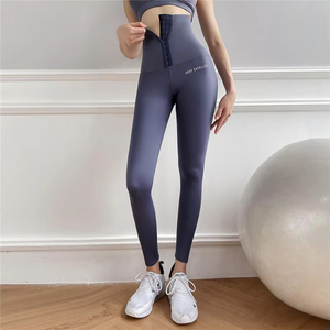MAYYOUNG a vita alta <span class=keywords><strong>corsetto</strong></span> body body pantaloni dimagranti in Neoprene elastico in vita TikTok popolare controllo della pancia gambe strette XL - Product Image 2