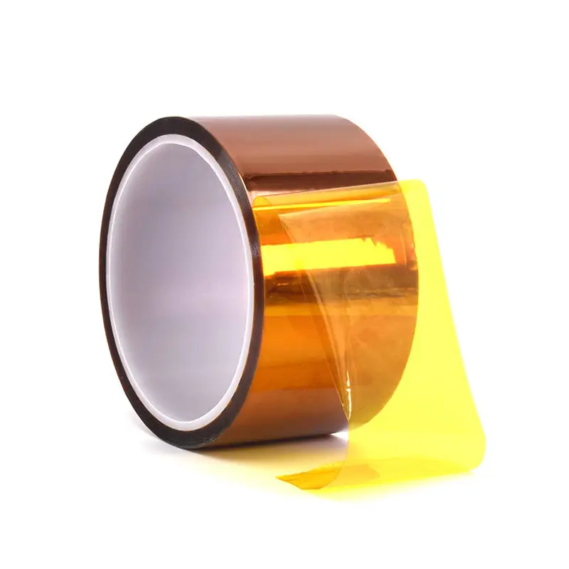 Tùy chỉnh kích thước linh hoạt chịu nhiệt dính masking tape với polyimide phim