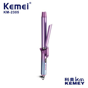 Plancha de Pelo Kemei de 1.25 Pulgadas con Recubrimiento Cerámico, Pantalla LCD, Estilizador de Cabello Eléctrico, Color Morado - Product Image 4