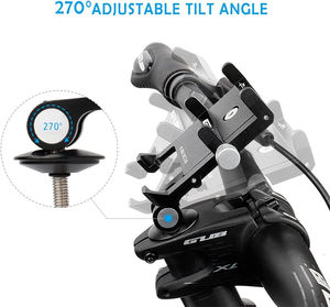 Nouveauté GUB G-95 <span class=keywords><strong>Support</strong></span> de téléphone pour vélo en aluminium CNC réglable pour guidon de vélo de route <span class=keywords><strong>VTT</strong></span> - Product Image 3