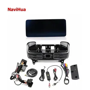 NaviHua เครื่องเล่น DVD มัลติมีเดียในรถยนต์แอนดรอยด์10.0,สำหรับระบบนำทางสเตอริโออัตโนมัติ Mercedes Benz GL Class X166 ML Class W166