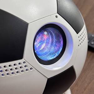 Proyector de Pelotas de Fútbol 1080P DLP Android 10 750 Lúmenes Portátil con Control Remoto Batería Integrada Uso en Cine en Casa - Product Image 2