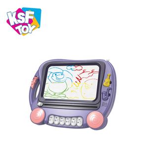 KSF Kinder-Künstlerbrett Buntes Löschbares Skizzier- und Musikalisches Magnetisches Schreib- und Zeichenbrett mit Klaviertastatur aus ABS-Kunststoff - Product Image 2