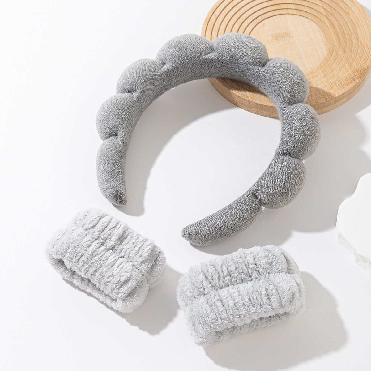 Bandeau nuage gris
