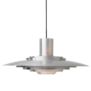 Luminaire suspendu en aluminium minimaliste nordique, lustre rond à LED pour chambre à coucher, bureau - Product Image 5