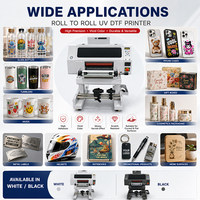 Impresora UV DTF de rollo a rollo A3 de 30 cm con laminador automático, placa base HOSON 2 I1600 3 XP600