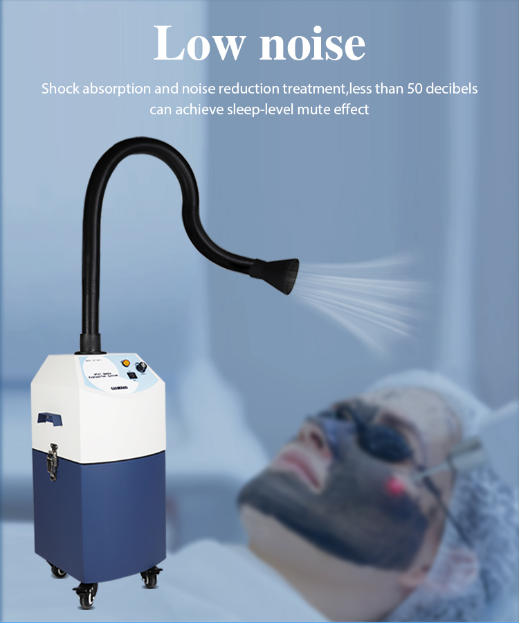 3 Layer Smoke Evacuator Machine Air Cleaning