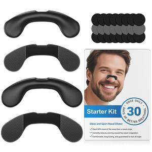 Direktverkauf ab Werk - Neuer Grenzüberschreitender Bestseller Anti-Schnarch-Nasenstreifen, Atemverbesserer & Verstellbarer Klettverschluss-Nasenclip - Product Image 6